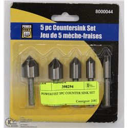 POWERFIST 5PC COUNTER SINK SET