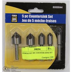 POWERFIST 5PC COUNTER SINK SET