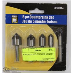 POWERFIST 5PC COUNTER SINK SET