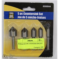POWERFIST 5PC COUNTER SINK SET
