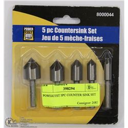 POWERFIST 5PC COUNTER SINK SET