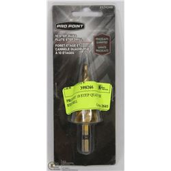 PROPOINT  10 STEP QUAD FLUTE STEP DRILL
