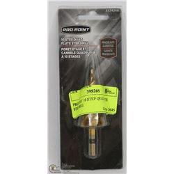 PROPOINT  10 STEP QUAD FLUTE STEP DRILL