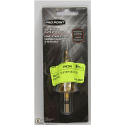 PROPOINT  10 STEP QUAD FLUTE STEP DRILL