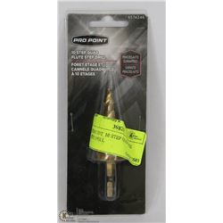 PROPOINT  10 STEP QUAD FLUTE STEP DRILL