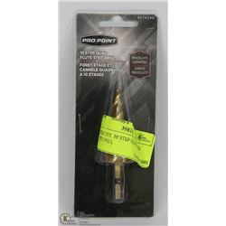 PROPOINT  10 STEP QUAD FLUTE STEP DRILL