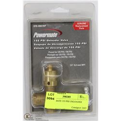 POWERMATE 155 PSI UNLOADER VALVE