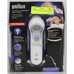 BRAUN NO TOUCH THERMOMETER
