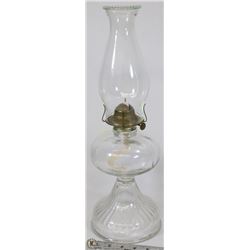 VINTAGE OIL LAMP WITH SHADE