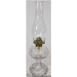 VINTAGE OIL LAMP WITH SHADE