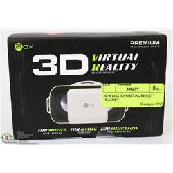 NEW ROX 3D VIRTUAL REALITY HEADSET