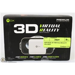 NEW ROX 3D VIRTUAL REALITY HEADSET