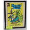 Image 1 : WALT DISNEY DONALD DUCK FRAMED COMIC BOOK DISPLAY
