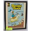 Image 1 : WALT DISNEY DONALD DUCK FRAMED COMIC BOOK DISPLAY