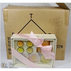 CASE OF 8 EASTER CANDLES SET