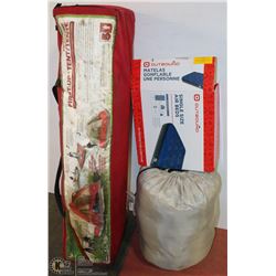 PIPESTONE FIRST-UP TENT 10'X8' W/ A SINGLE SIZE