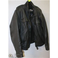 MEN'S LEATHER HARLEY DAVIDSON MOTORCYCLE JACKET