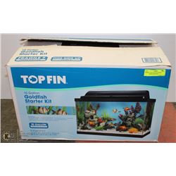 10 GALLON TOP FIN STARTER AQUARIUM, INCLUDES