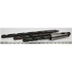 3 LARGE INDUSTRIAL METAL TORX BITS