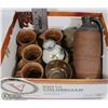 Image 1 : LOT OF 15 PIECES OF ASSORTED POTTERY