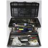 Image 1 : MASTERCRAFT PLASTIC/STAINLESS STEEL TOOL BOX W/