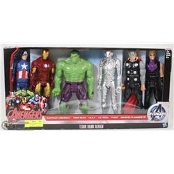 MARVEL AVENGERS TITAN HERO SERIES 12"  6 ACTION F