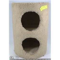 SMALL 2 LEVEL CAT TREE 19"H