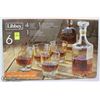 Image 1 : LIBBEYS 6PC GLASS & DECANTER SET