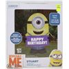 Image 1 : MINIONS HAPPY BIRTHDAY INFLATABLE TOY 3-1/2FT TALL
