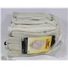 Image 1 : BUNDLE OF 12 LEATHER CONDOR LINED ROPER GLOVES
