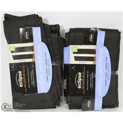 PAIR OF ECLIPSE BLACK OUT PANELS 42"X84"