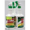 Image 1 : THREE BOTTLES OF SPRAY NINE MULTI-PURPOSE CLEANER