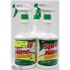 Image 1 : THREE BOTTLES OF SPRAY NINE MULTI-PURPOSE CLEANER