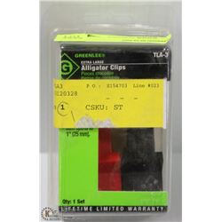 GREENLEE EXTRA LARGE ALLIGATOR CLIPS