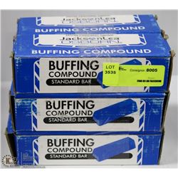 6 BOXES OF JACKSON LEA OSBORN BUFFING COMPOUND