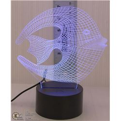 NEW LED CORAL FISH NIGHTLIGHT
