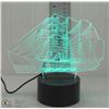 Image 1 : NEW LED SAILING SHIP NIGHTLIGHT