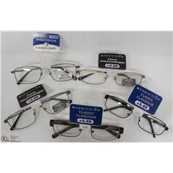 LOT OF 5 READING GLASSES STRENGTH +3.25