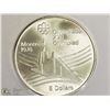 Image 2 : #4-CANADIAN OLYMPIC $5 SILVER COIN