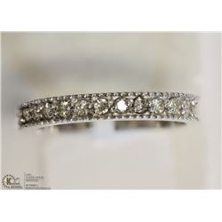 #48-14KT WHITE GOLD DIAMOND RING