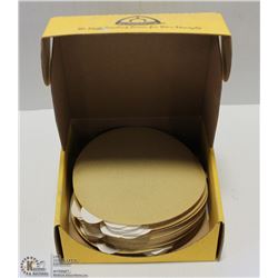 BOX OF KLINGSPOR 150 GRIT SANDING DISCS