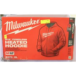 MILWAUKEE M12 HEATED HOODIE XL IN SIZE