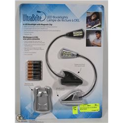 NEW PACKAGE OF 2 ULTRABRITE BOOK LIGHTS