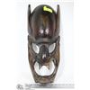 Image 1 : HAND CARVED WOODEN TEAK MASK WALL HANGING