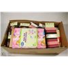 Image 1 : LARGE BOX WITH  ASSORTED NEW  FABRIC INCL CANVAS/