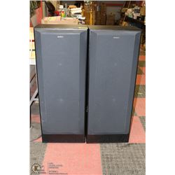 PAIR OF SONY LARGE TOWER SPEAKERS