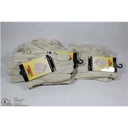 FLAT OF SMALL LEATHER CONDOR ROPER LINED GLOVES