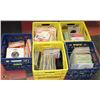 Image 1 : CRATE OF APPROX FIFTY 45 RPMS ROCK AND ROLL X5