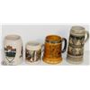 Image 1 : LOT OF 4 ASSORTED STEINS