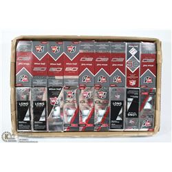 FLAT OF WILSON 50 RECLAIMED GOLF BALLS